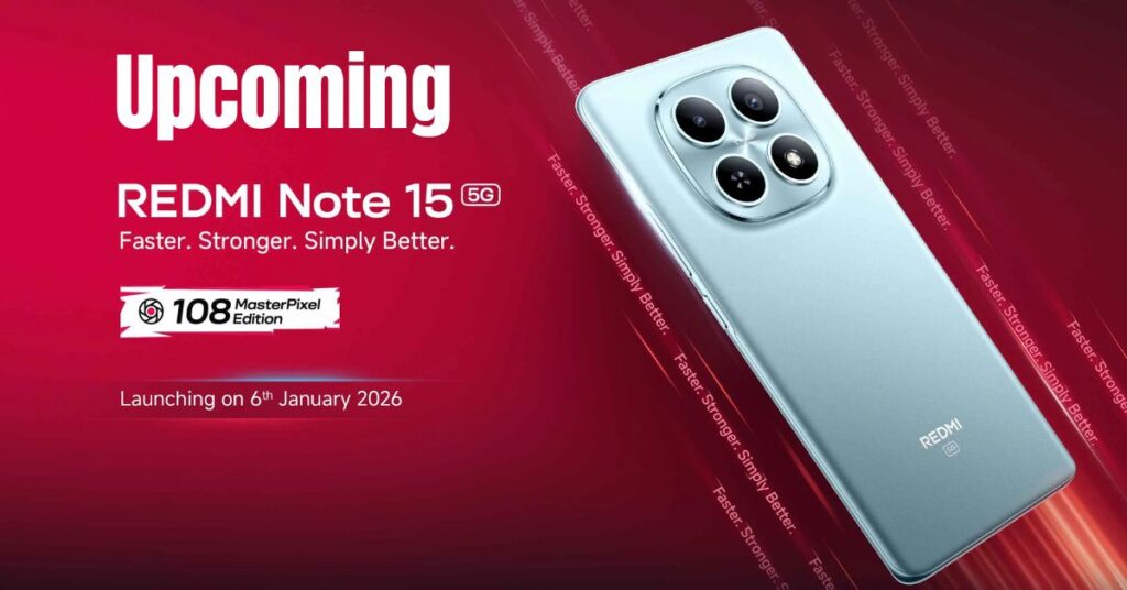 xiaomi redmi note 15 upcoming